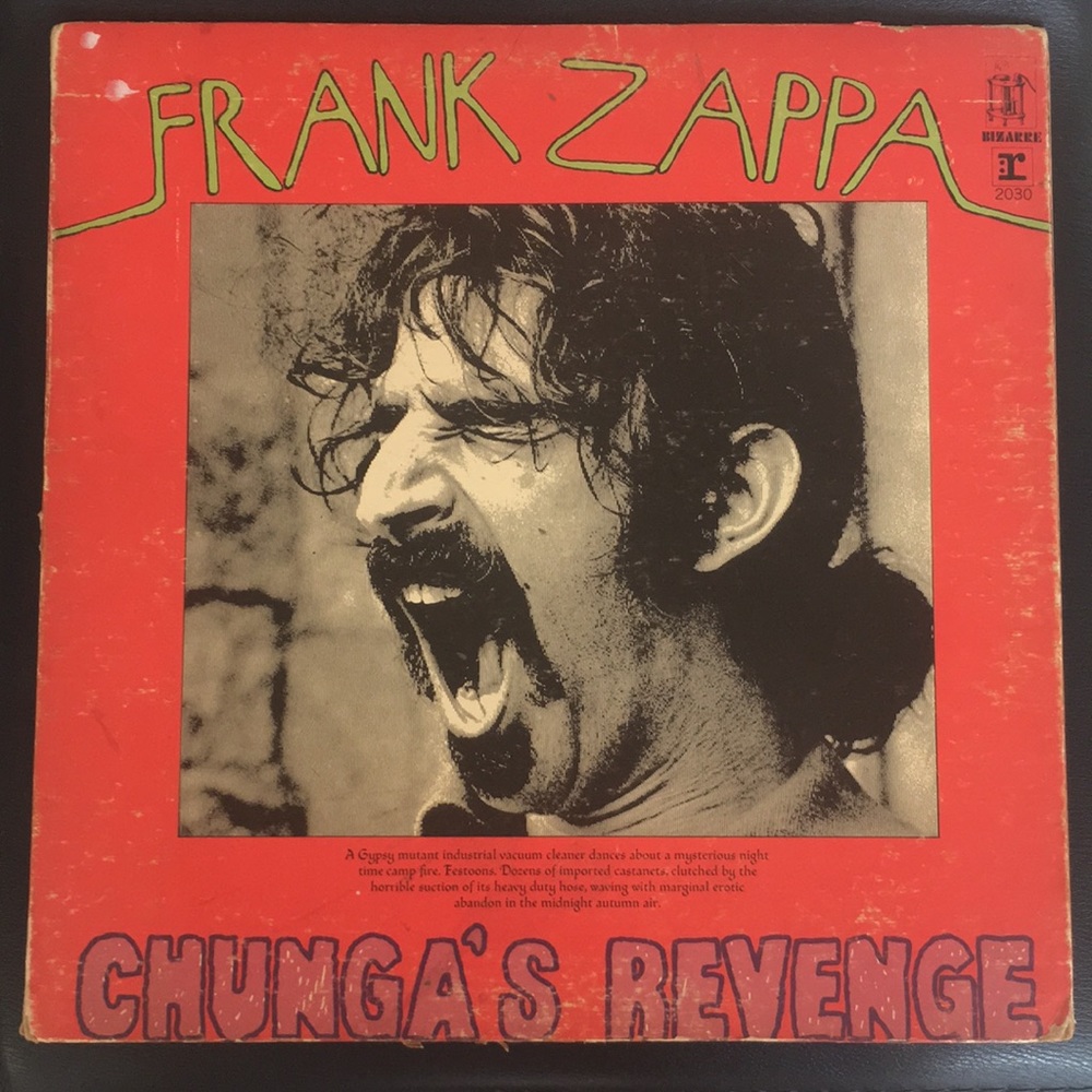 Frank Zappa Chunga's Revenge 1970 ORIGINAL Vinyl MS-2030 Dsk 31,107
